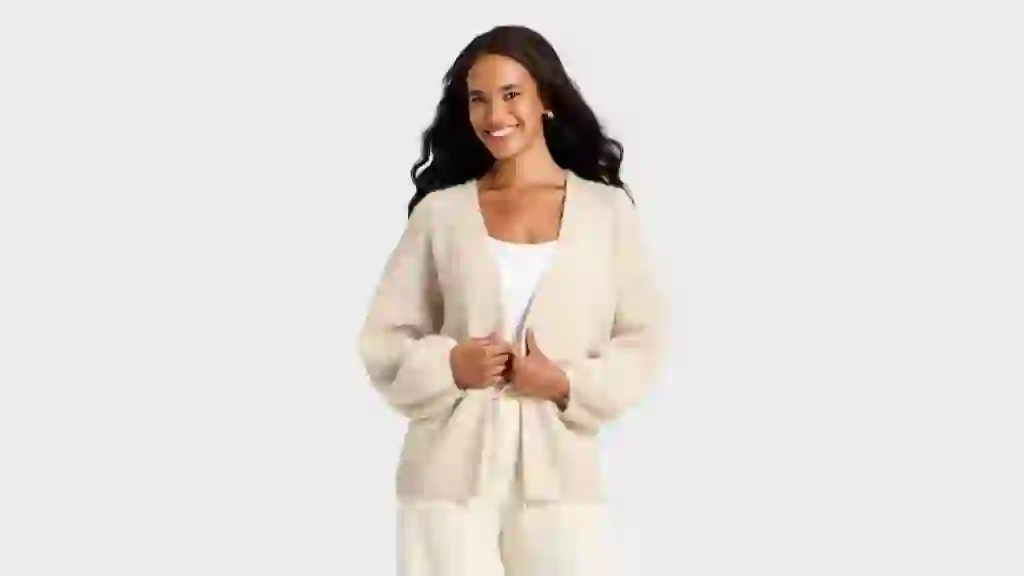 A New Day Womens V-Neck Open Cardigan Target