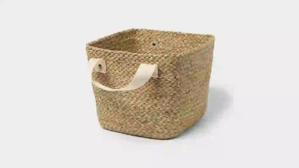 Brightroom Braided Seagrass Rectangular Basket Target