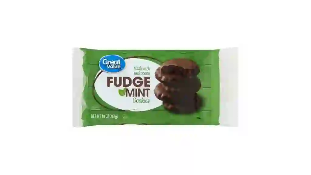 Great Value Fudge Mint Cookies Walmart