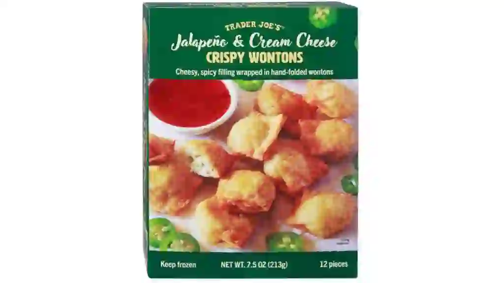 Trader Joes Jalapeno Cream Cheese Crispy Wontons