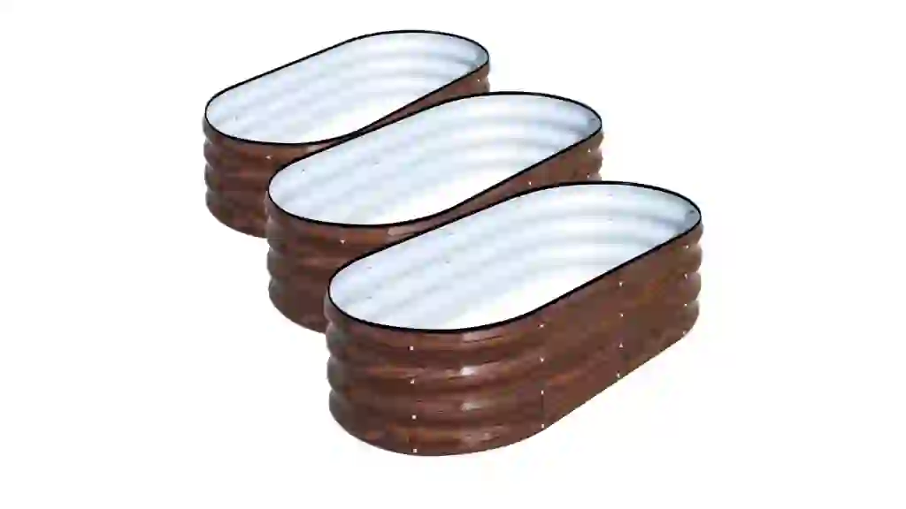 SnugNiture Galvanized Raised Garden Bed