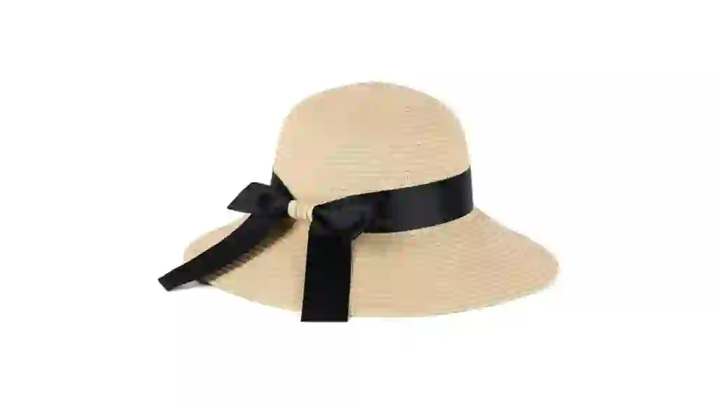 Besolor Floppy Straw Wide Brim Sun Hat