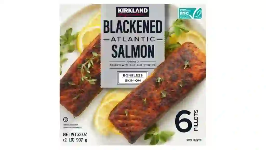 Kirkland Signature Atlantic Blackened Salmon