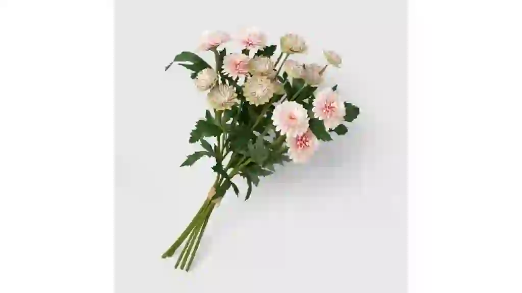 Room Essentials Pink Floral Artificial Stem Bundle