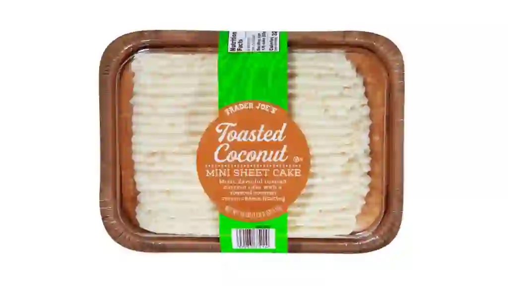 Toasted Coconut Mini Sheet Cake