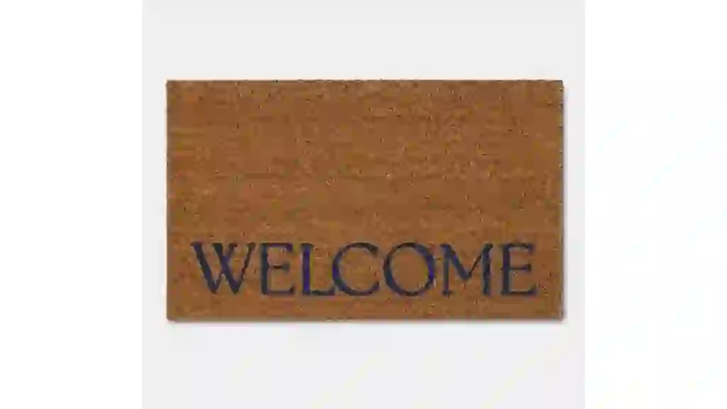 Threshold Welcome Tufted Coir Doormat