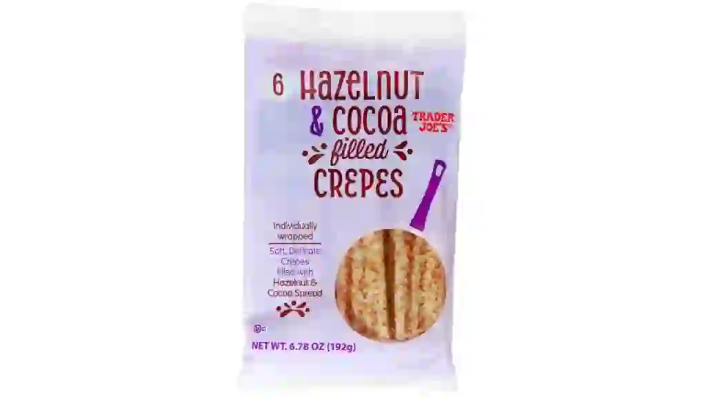 Hazelnut & Cocoa Filled Crepes