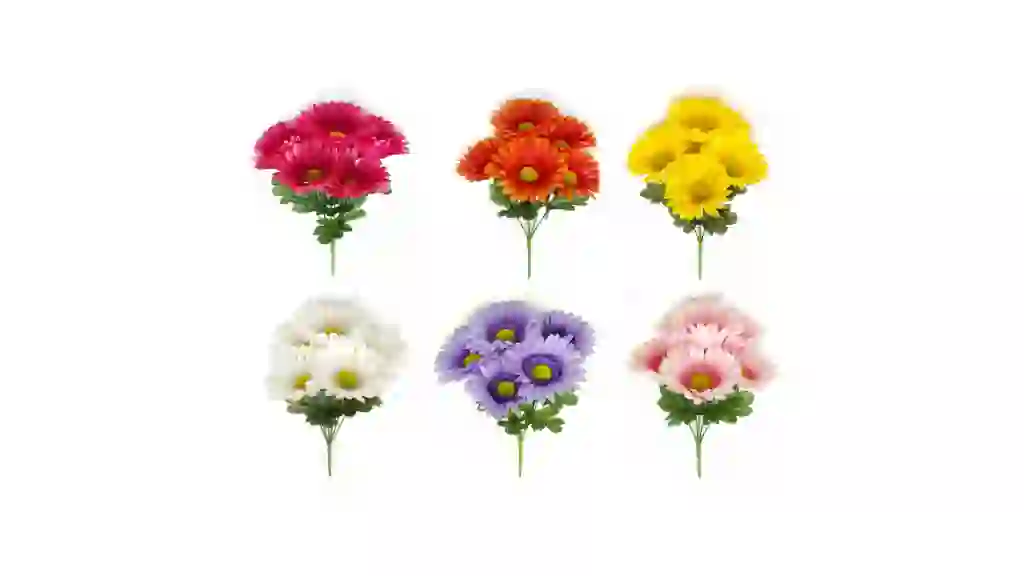 Artificial Daisy Bush