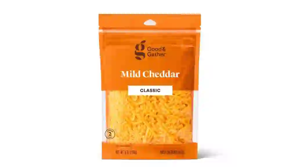 Good & Gather Shredded Mild Cheddar Cheese