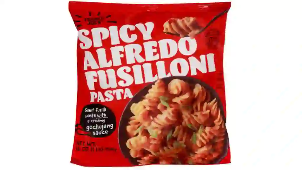 Spicy Alfredo Fusilloni Pasta
