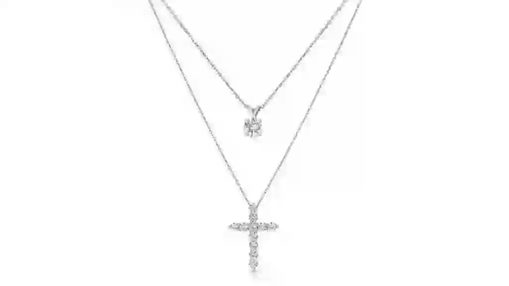 White Sapphire Pendants