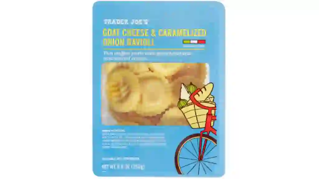 Goat Cheese and Caramelized Onion Ravioli