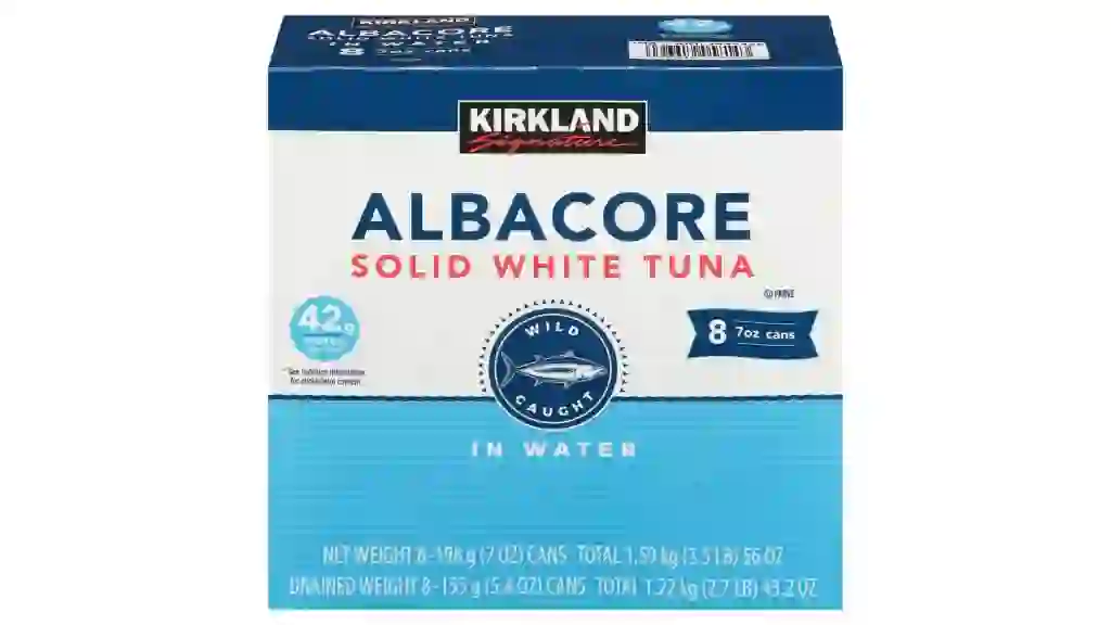 Kirkland Signature Albacore Solid White Tuna in Water