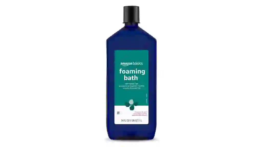 Amazon Basics Eucalyptus and Spearmint Foaming Bath