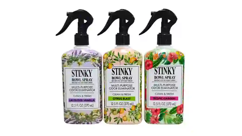 Floral-Scented Stink Bowl Spray