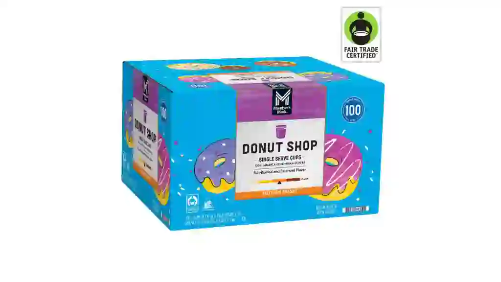 Member's Mark Donut Shop Medium Roast Coffee Pods