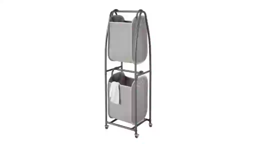 Neatfreak 2-Tier Rolling Vertical Laundry Sorter
