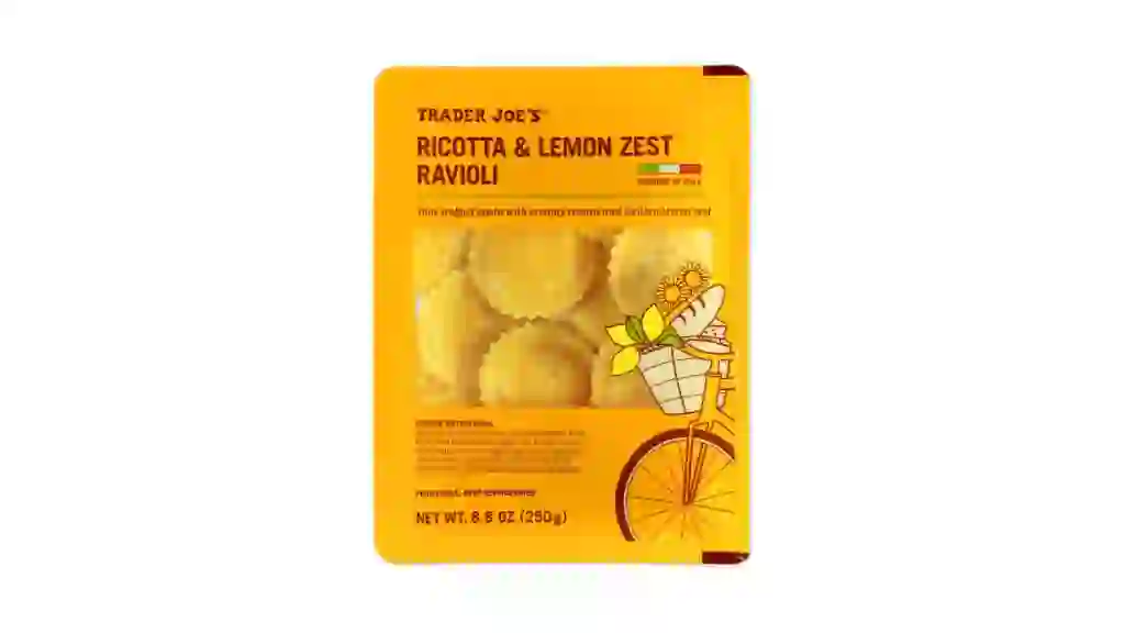 Ricotta and Lemon Zest Ravioli