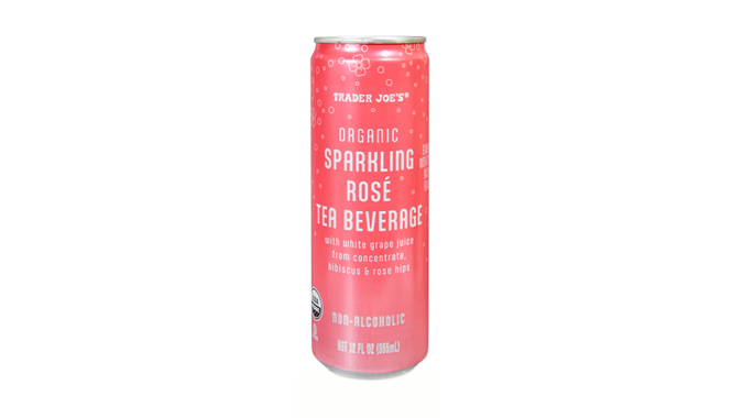 Organic Sparkling Rosé Tea Beverage