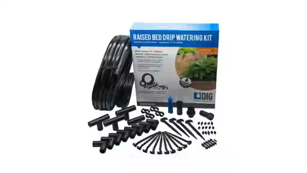 Dig Raised Bed Garden Irrigation Kit