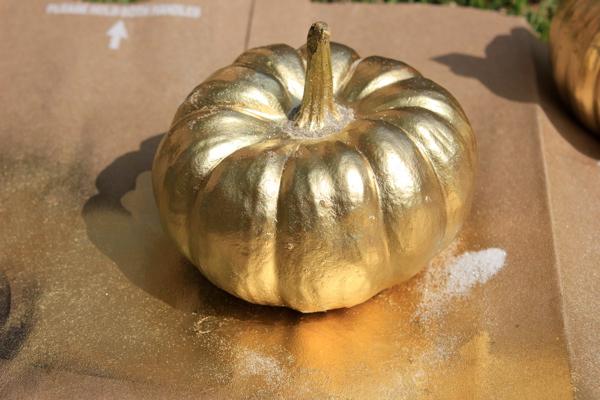 Gold pumpkin