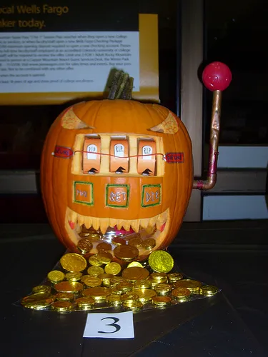 slot machine pumpkin