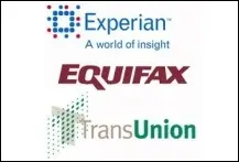 three credit bureaus